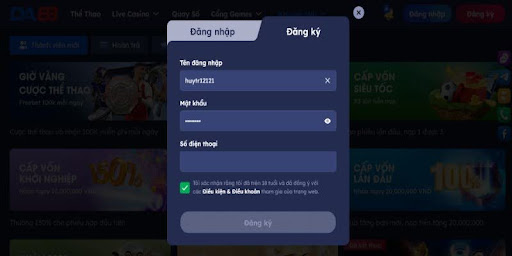 Đăng ký tài khoản dễ hiểu