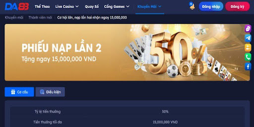 Thưởng x4 cho anh em tay thủ nạp lần hai