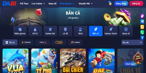 Vài nét tổng quan của Bắn cá DA88